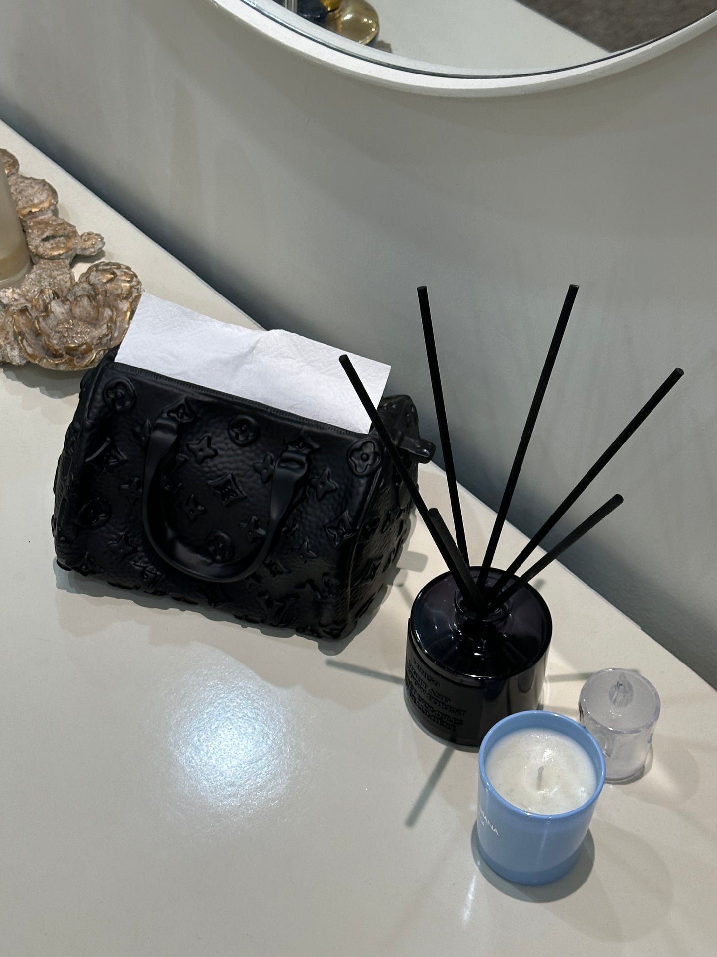 LV Bag Tissue Box