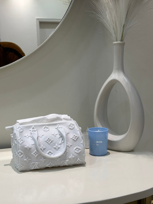 LV Bag Tissue Box