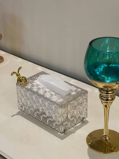 Crystal tissue box