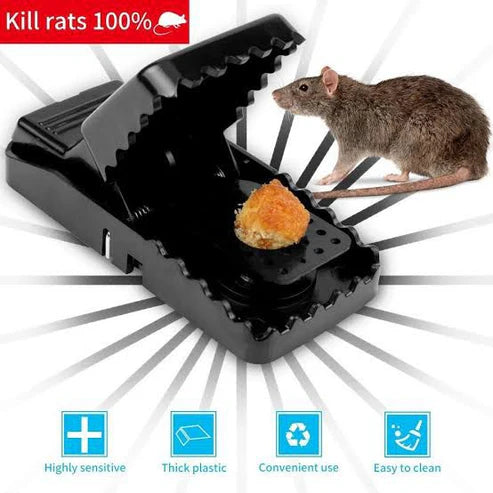 Mouse trap(pack of 1) + Rat Glue Sheet (pack of 4)